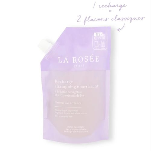 La rosee recarga champu nutritivo 400 ml