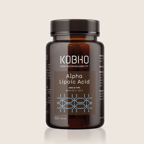 ALPHA-LIPOIC ACID KOBHO 60 caps