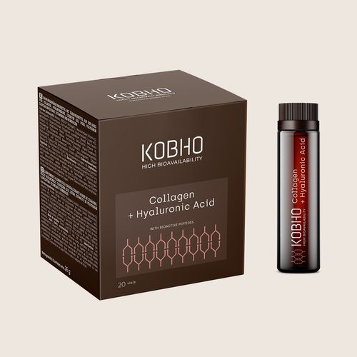 COLLAGEN+ HYALURONIC ACID LIQUIDO KOBHO 20viales