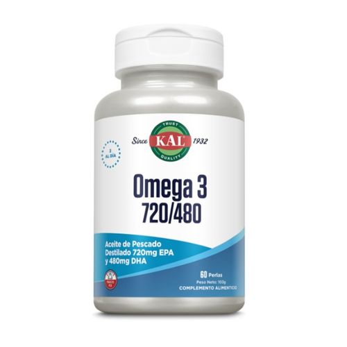 Solaray omega 3 720/480  60 perlas