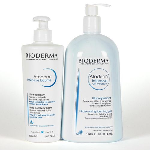 Bioderma atoderm pack intens baume + intens gel