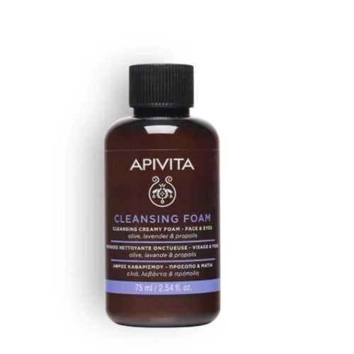 Apivita mini foam lavanda  75 ml