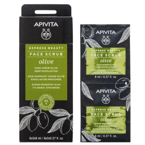 Apivita express scrub oliva