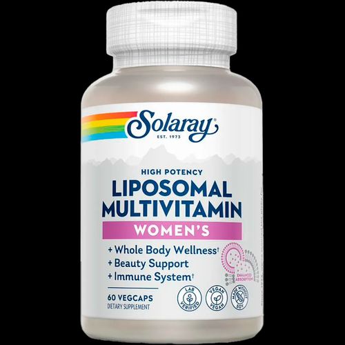 Solaray liposomal multivitamin mujer 60v cap