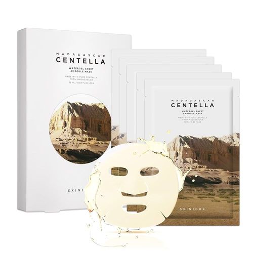 SKIN1004 Madagascar Centella Watergel Sheet Ampolla Mascarilla 25ml 5Pack