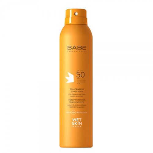 Babe fotoprot. transparente wet skin SPF +50 200 ml