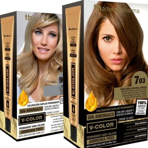 Thader PHARMA COLORACION PERMANENTE S/AMONIACO  Nº 1 NEGRO