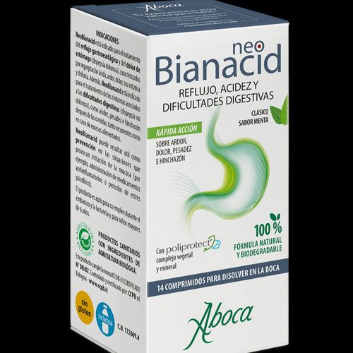 Aboca Neobianacid 14 Comprimidos Menta