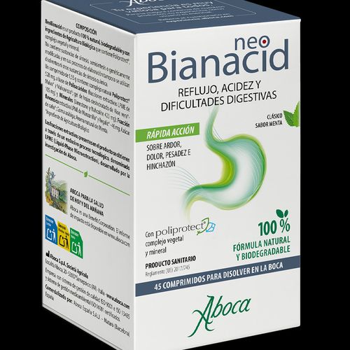 Aboca Neobianacid 45 Comprimidos Menta