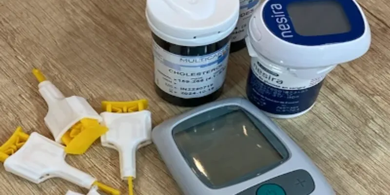 Analyse rapide du cholestérol et du sucre