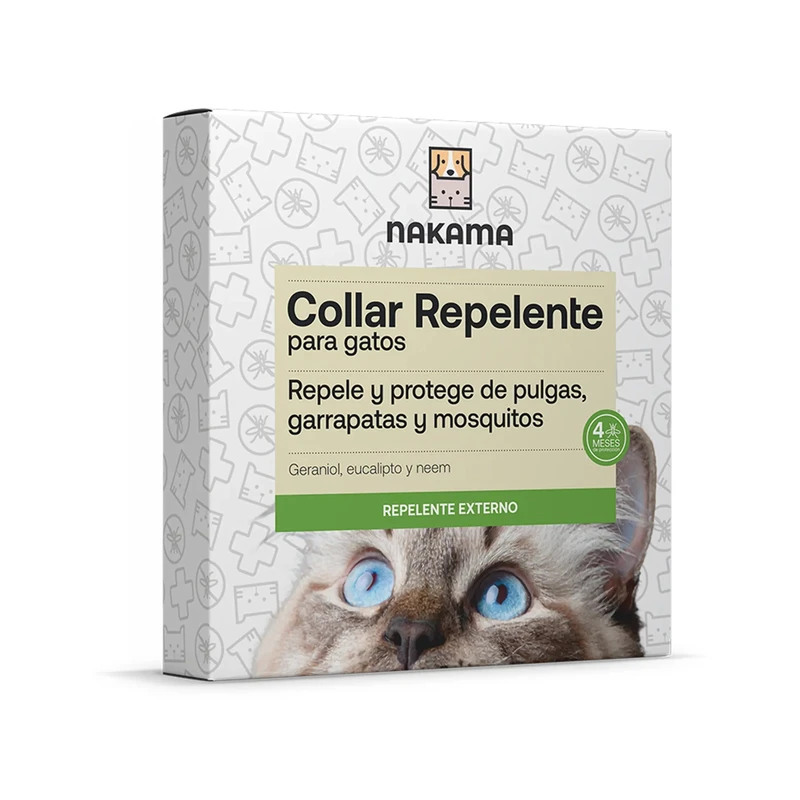 Collar repelente para gatos