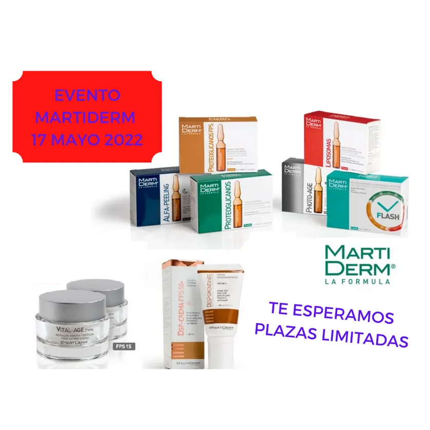 Evento Martiderm en farmacia María Auxiliadora